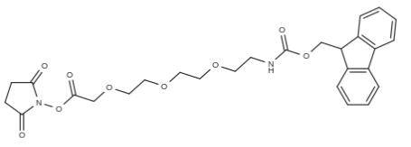 2128735-25-9，Fmoc-PEG3-CH2CO2-NHS粘稠液体或者固体粉末