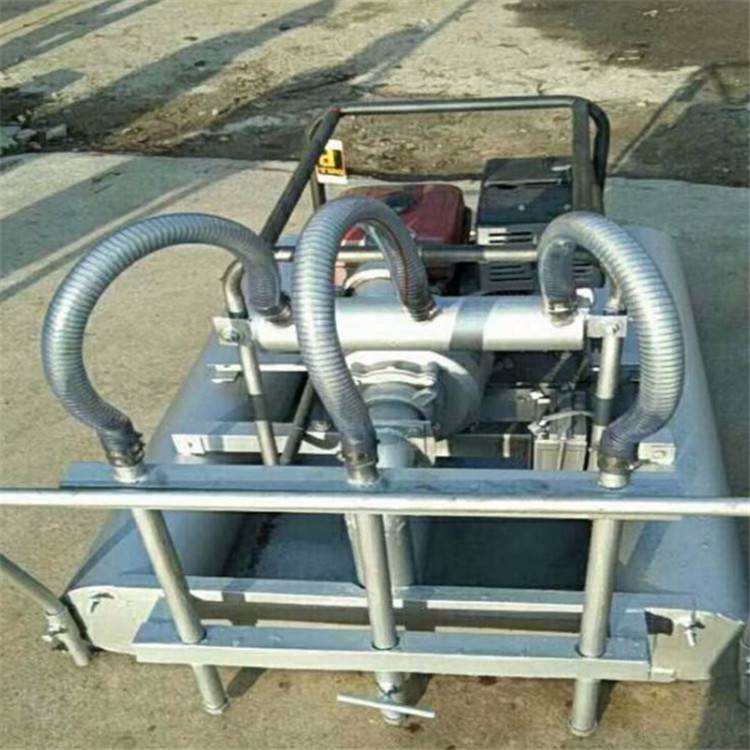 池塘莲藕收割机全自动柴油挖藕机漂浮式挖藕机