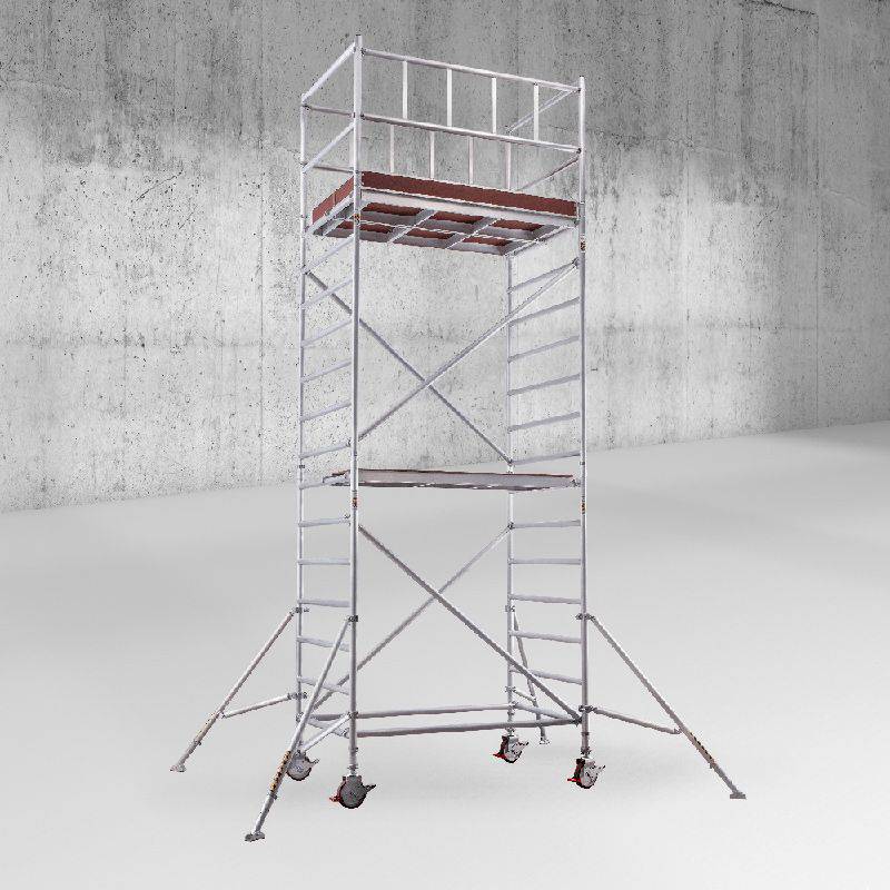 drladder脚手架铝合金厂家供应快装式登高移动平台支架