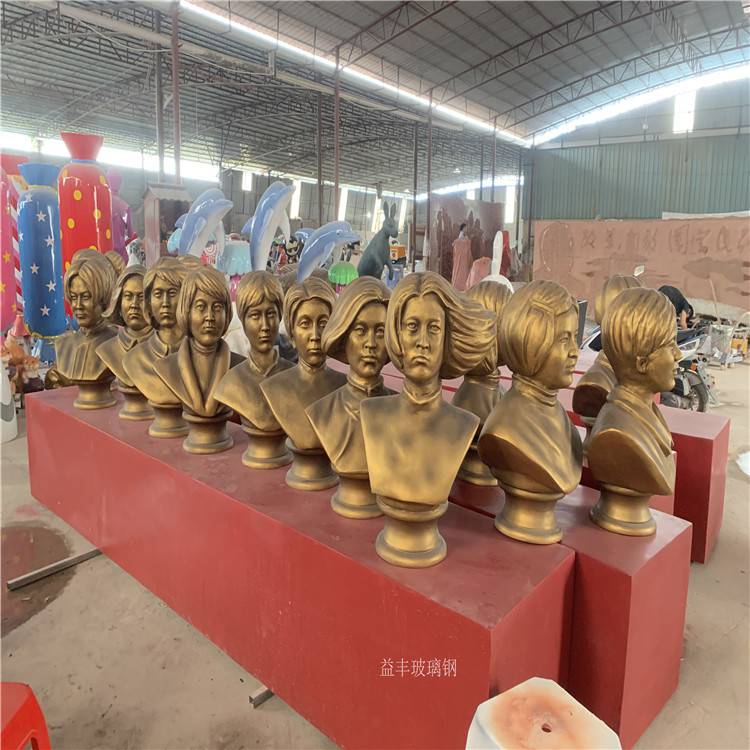 人像玻璃钢雕塑人物铜像雕塑园林景观人物摆件