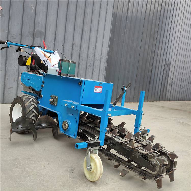 农田施肥开沟机自走式埋水管挖沟机电缆铺设开槽机90深