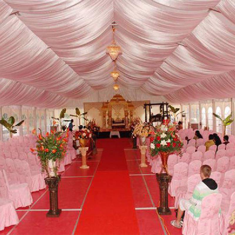 家宴篷房农村红白喜事婚庆喜棚解决露天场地办酒问题防雨保暖酒席蓬