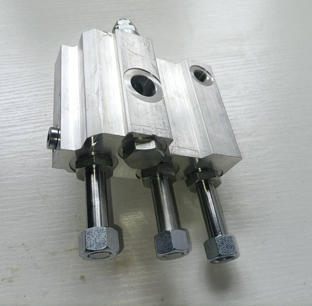 供应凯卓立款尾板液压动力单元中心阀块油路块配件