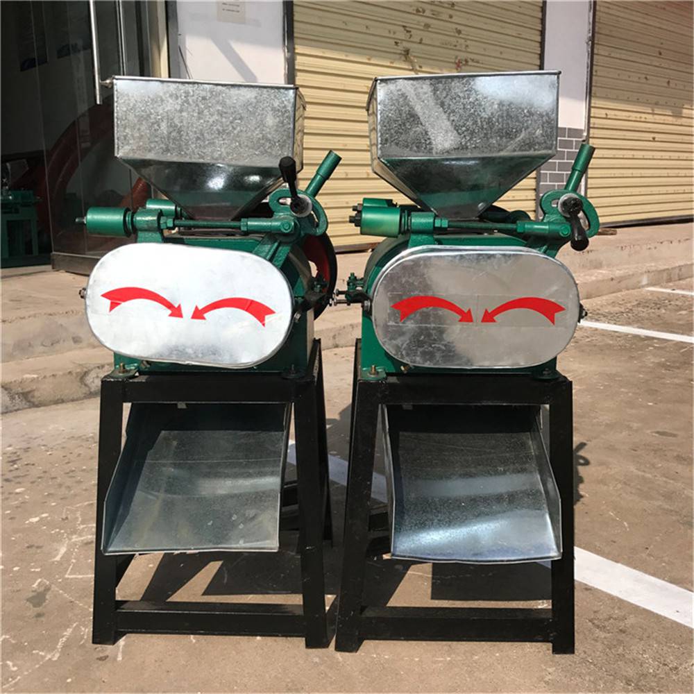 小型杏仁破碎机小型对辊花生碎机器20型小型杂粮破碎机