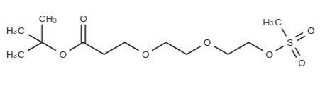 1312309-62-8，Ms-PEG2-t-butyl ester