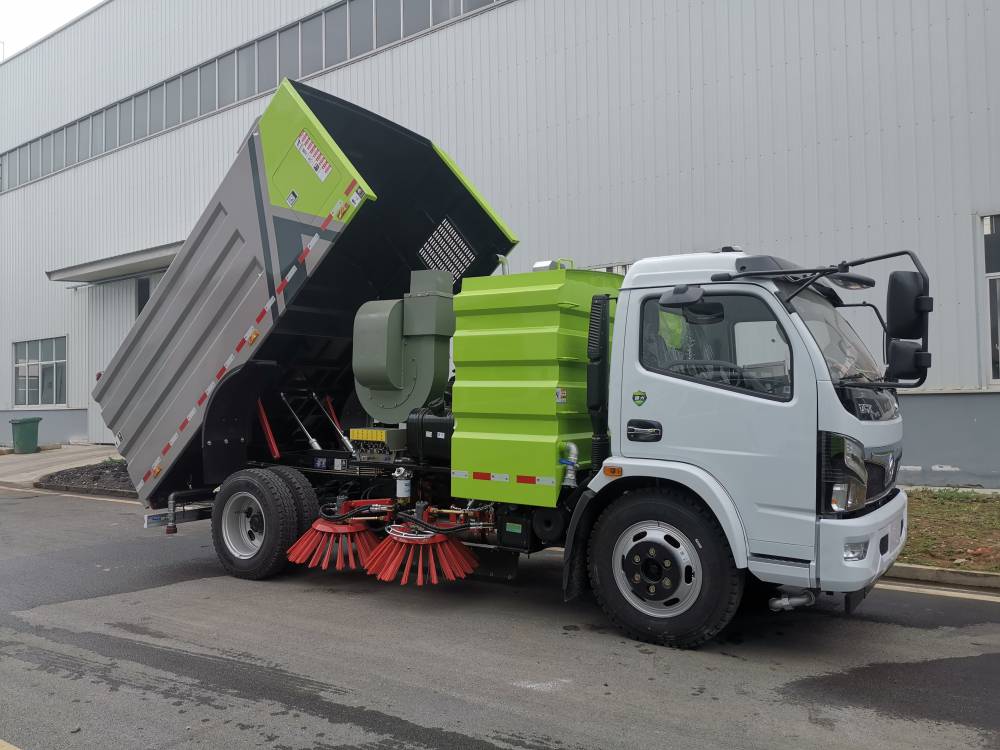 小区公园道路清洁车路面清扫垃圾回收多功能一体的路面保洁车