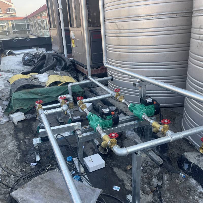 饭店热水工程 太阳能热水工程厂家