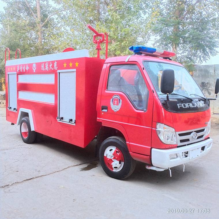 新疆五立方水罐消防车民用小型消防车供应 郓城德源环卫设备有限公司
