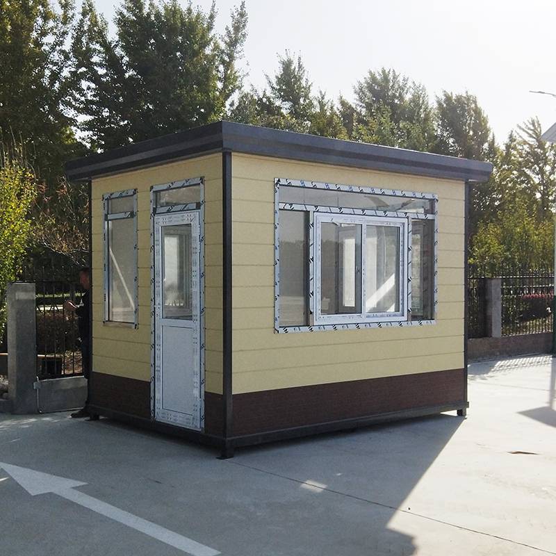 河北值班房 金属雕花板保温岗亭 可移动保安亭 停车场收费岗亭