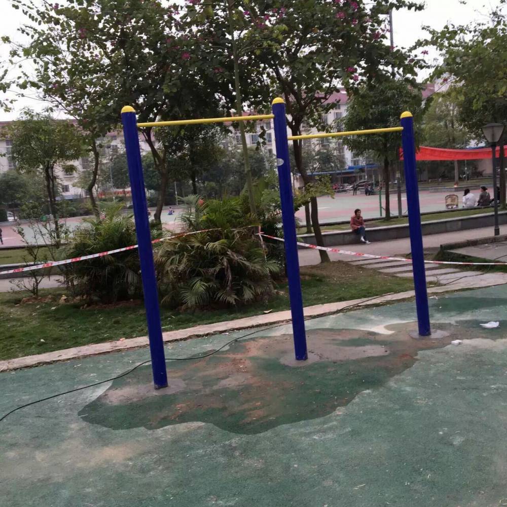 广西柳州--小区健身器材安装效果图-15秒前新-