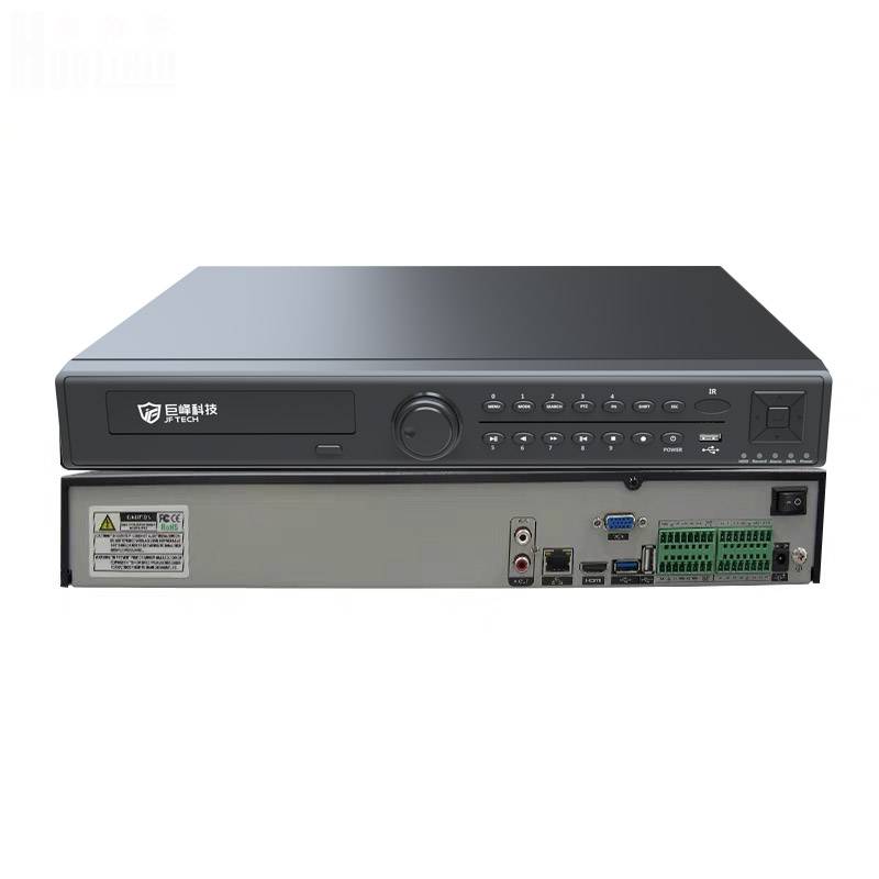 巨峰H.265硬盘录像机JF-NVR8032F-QE高清500万4盘安防监控主机- 供应商网