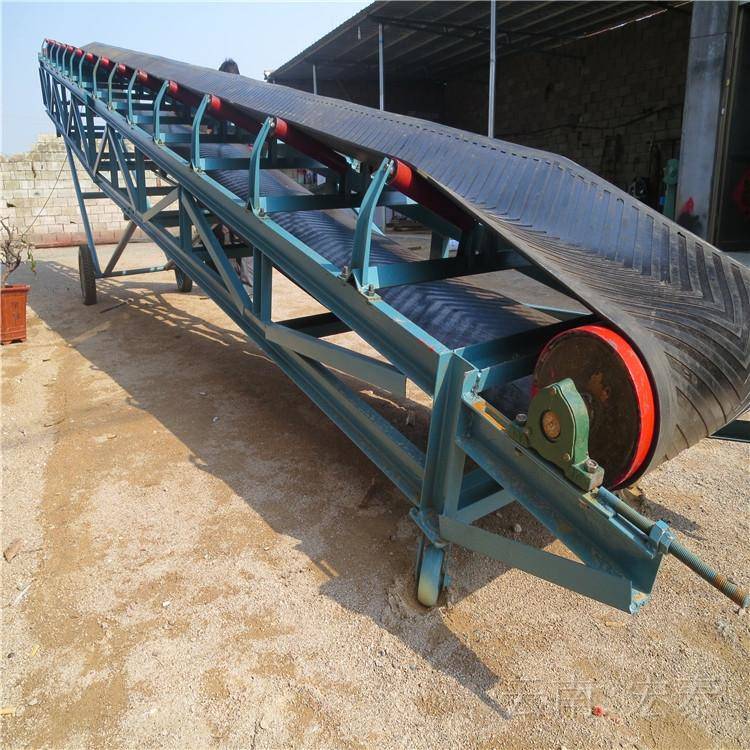 矿石沙石沙土皮带输送机四川td650皮带式输送机矿山用输送机宏泰机械