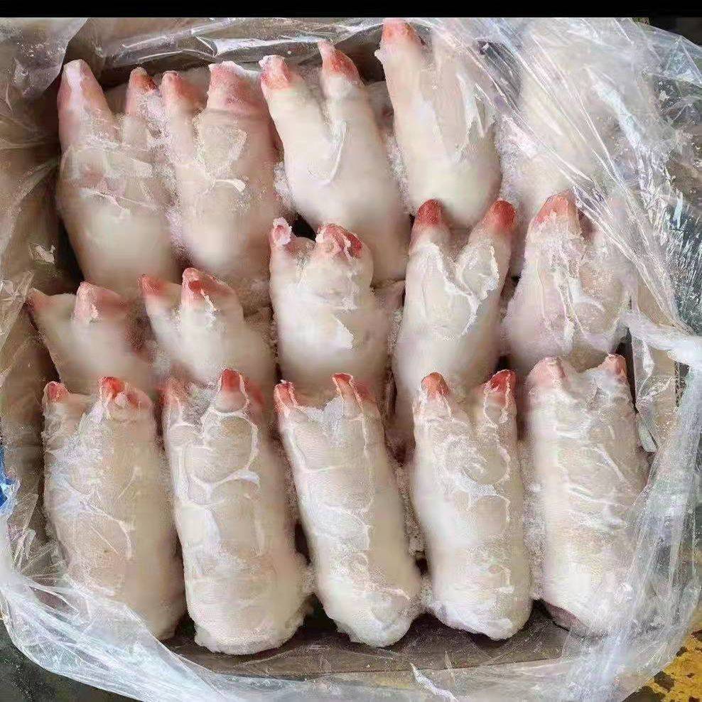 鲜派新鲜带筋猪蹄冷冻猪蹄带筋猪前蹄20斤40个左右生鲜小猪蹄猪脚