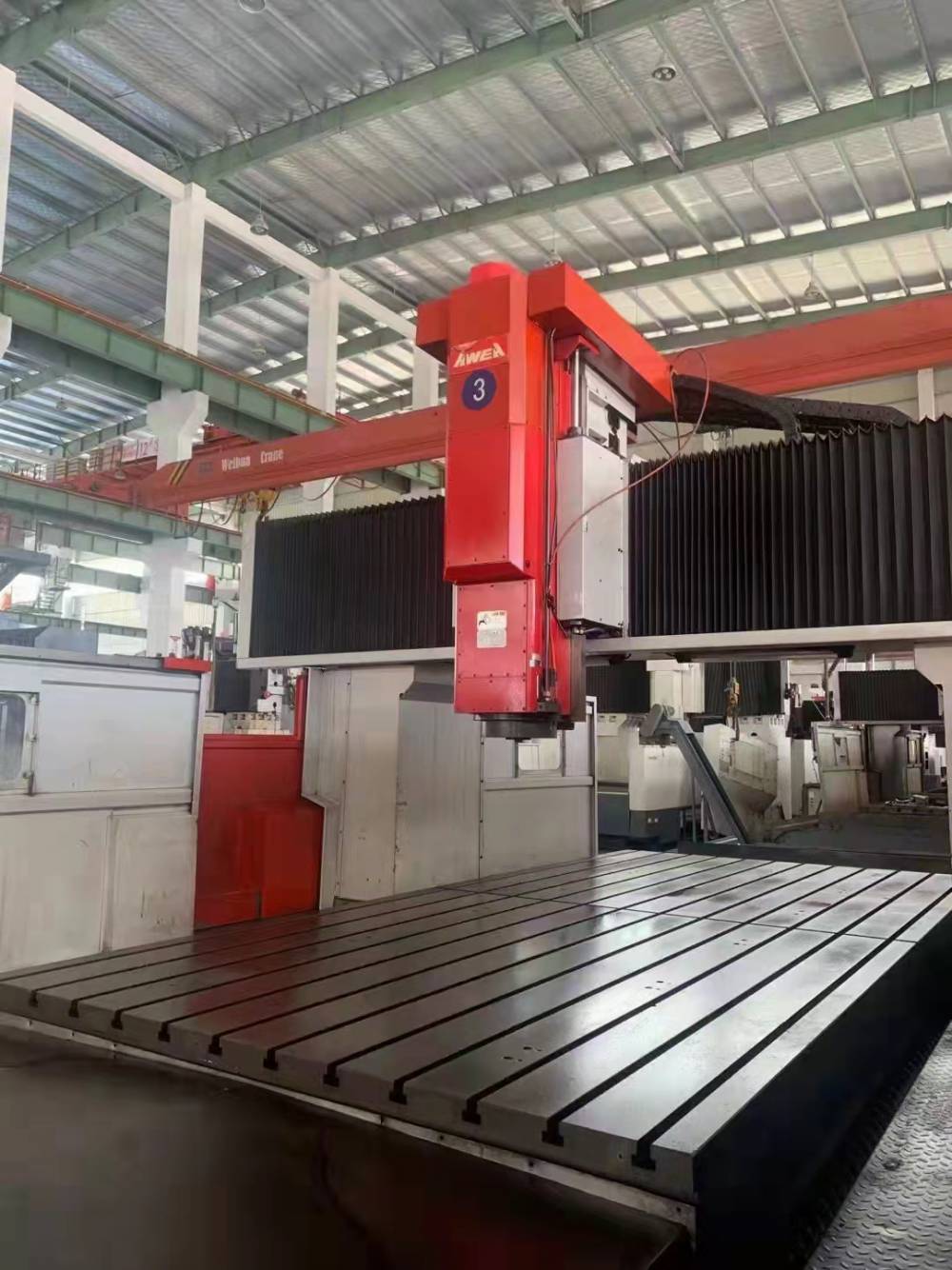 处理二手台湾亚威lp5025y龙门加工中心二手24x5米龙门