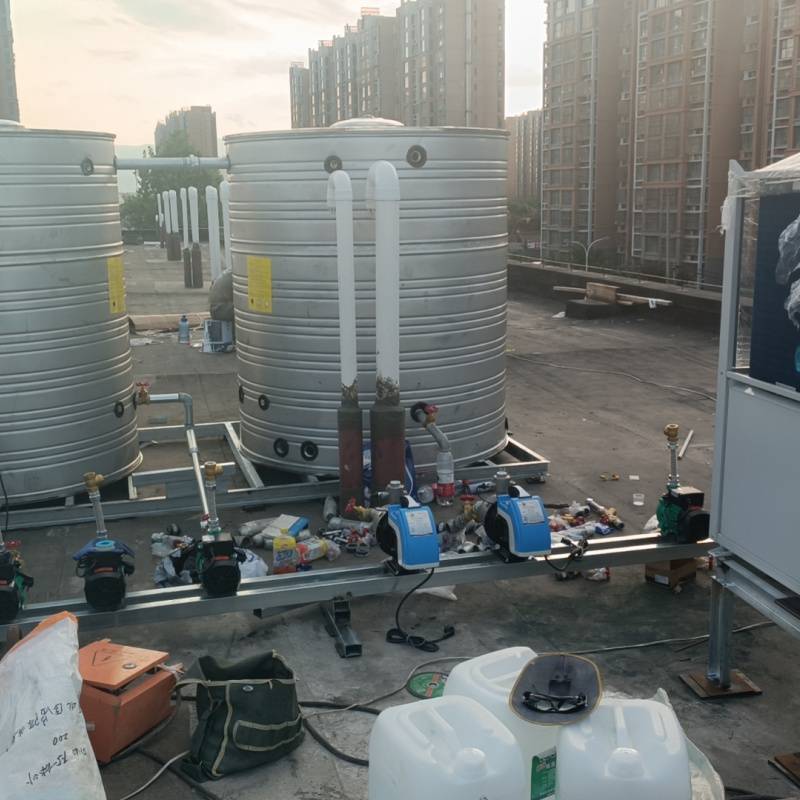 热水集热工程 泳池空气能热水工程