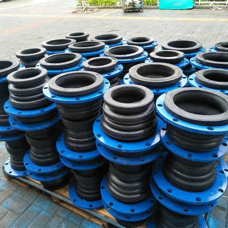 河北腾泰生产氟橡胶材质dn125pn10氟橡胶软接头