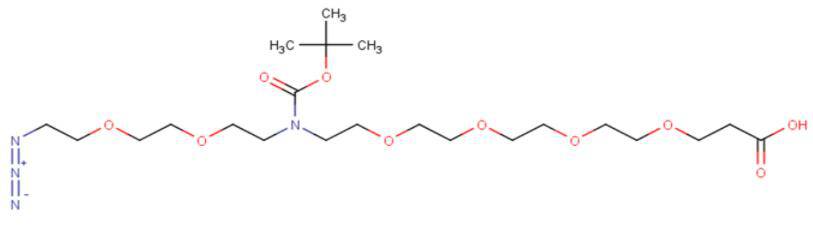 2093153-82-1，N-(Azido-PEG2)-N-Boc-PEG4-acid