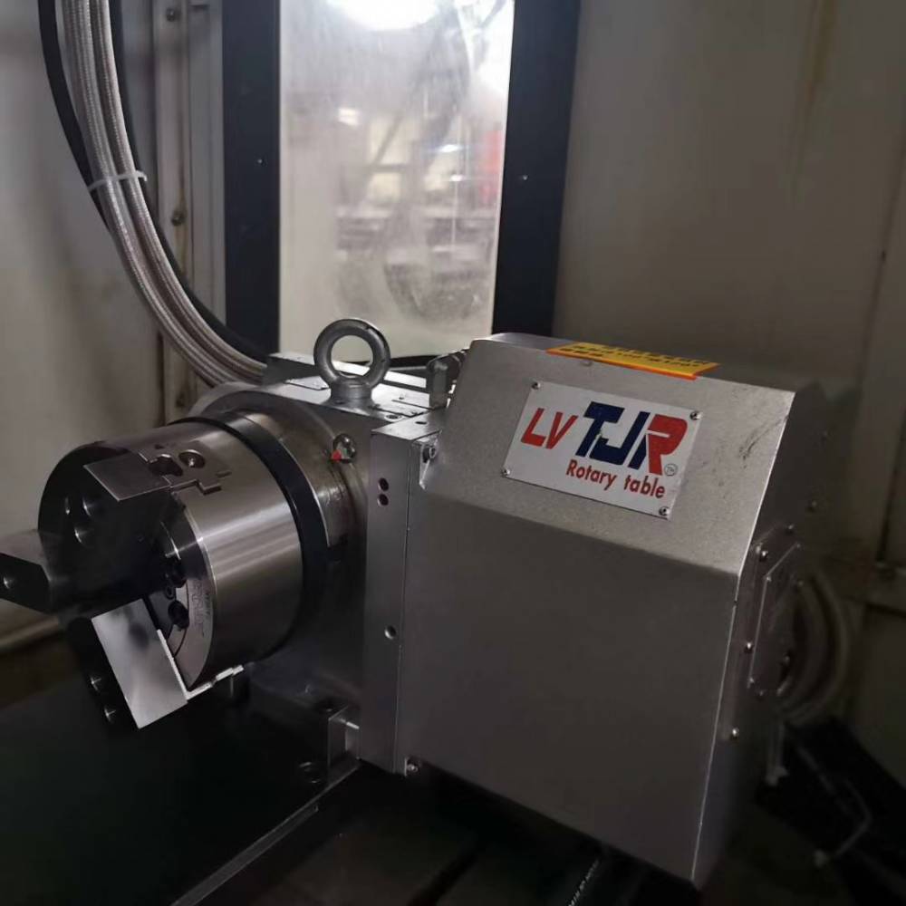 谭佳卧式回转工作台第四轴转台数控分度盘