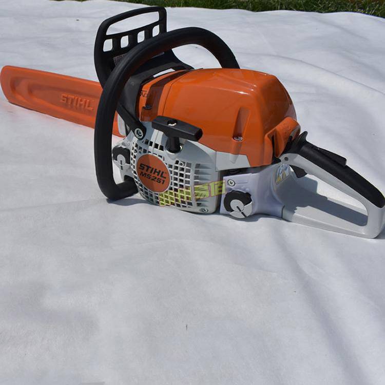 大功率链条式汽油锯园林修剪斯蒂尔ms251油锯户外伐木链条锯
