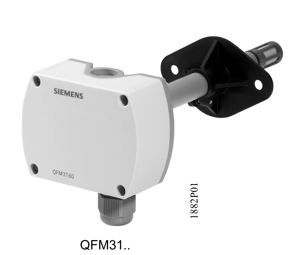 风管温温湿度传感器qfm4160西门子