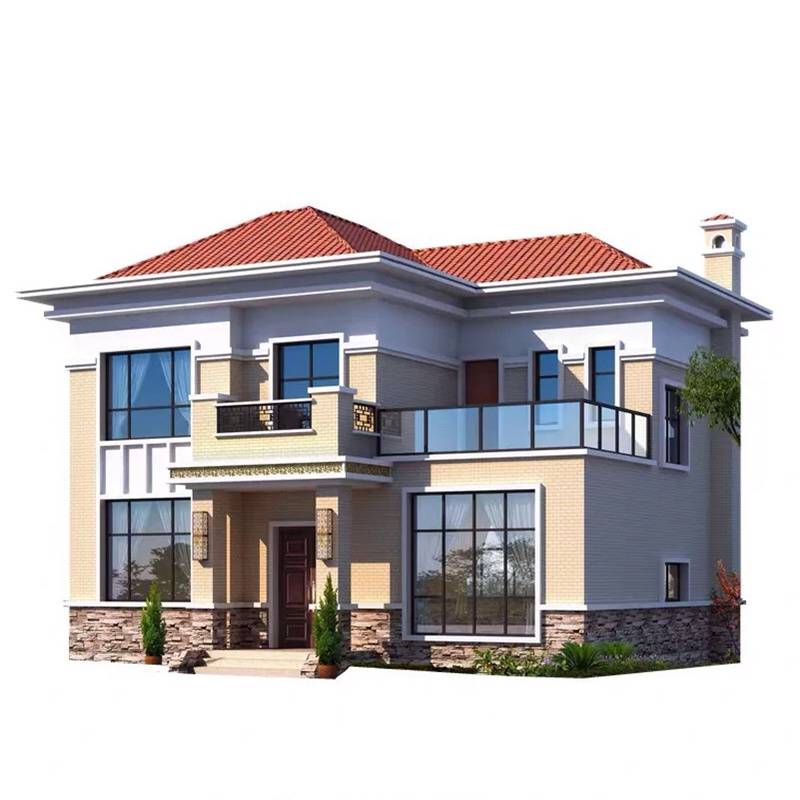 呼伦贝尔农村自建房别墅自保温节能别墅效果图