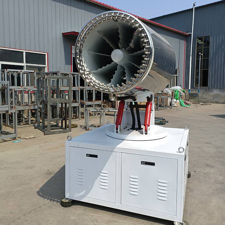 中禧zx30型固定雾炮机三相电工地施工降尘设备