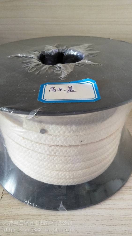 6x6油性四氟盘根黑色加石墨四氟盘根定制各种规格四氟盘根环