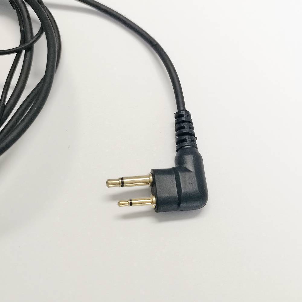 建伍摩托罗拉海能达国产对讲机接口k头m头通用防辐射耳机空气导管耳机