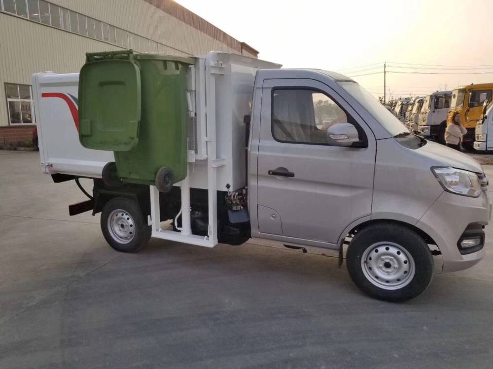 东风凯普特无泄漏挂桶垃圾车无泄漏挂桶垃圾车多少钱