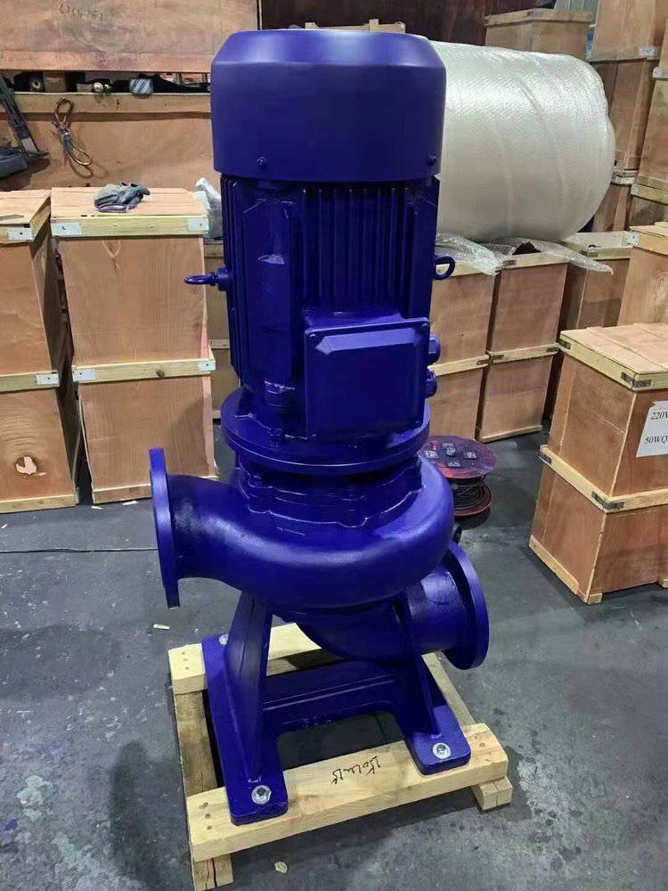 叠泉管道离心泵工厂立式单级单吸循环水isg65160