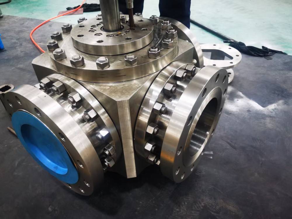 欧业阀门y型三通锻造球阀q642