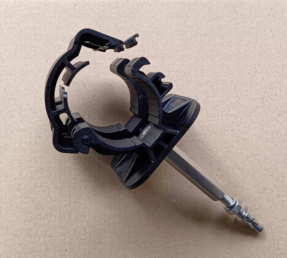 漏缆卡具13815842型双重自锁泄漏缆吊夹双卡扣漏缆高速卡具