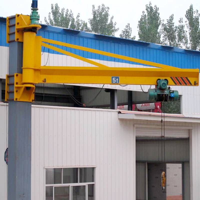 bz2t墙壁式起重机3吨墙壁式悬臂吊价格h钢柱式单臂吊厂家