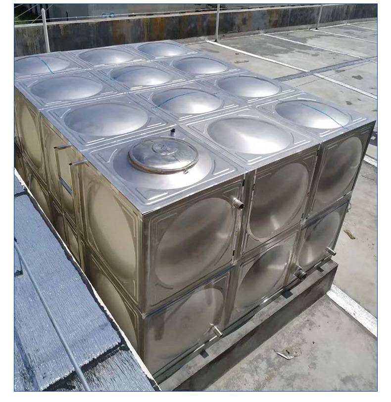 不锈钢消防水箱圆型方形生活保温水箱图片