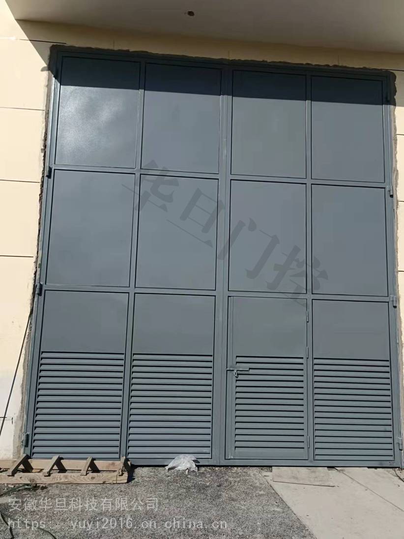 华旦配电房钢大门配电房门配电房折叠门变压器室门按需定制