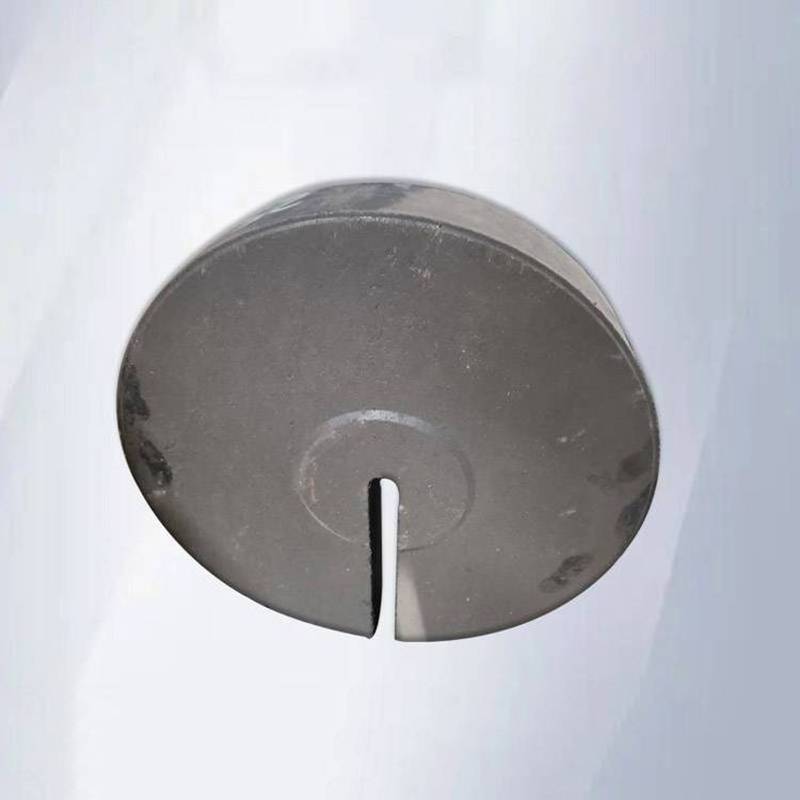 电气化铁路平衡坠砣圆形开口坠坨接触网铁坠砣铁路压重砣铁坠砣