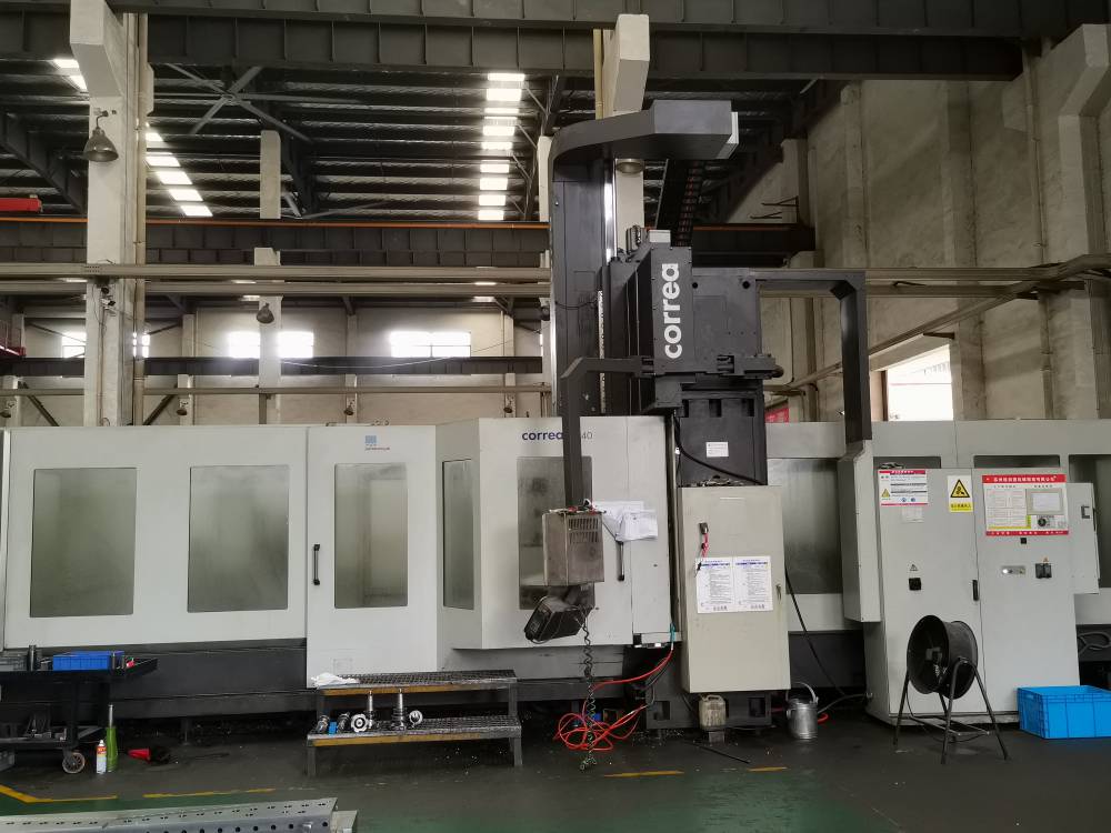 二手西班牙尼古拉斯fp40数控龙门加工中心在位出售二手数控龙门加工