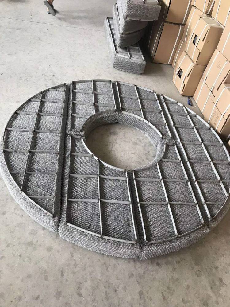 镶嵌式丝网除沫器抽屉式丝网除沫器pp聚丙烯丝网除沫器安平东迪