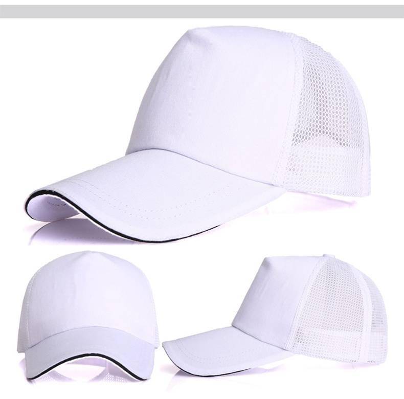 贵阳志愿者红帽子环卫工人鸭舌帽餐厅服务员工作帽纯棉网眼帽子刺绣印