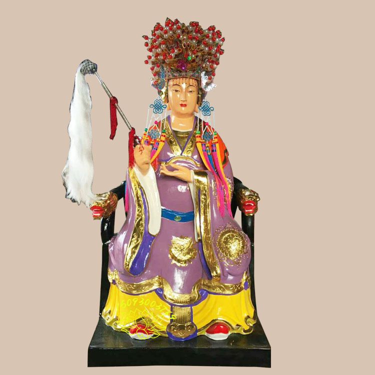 道教女娲娘娘神像骊山圣母泰山圣母金光圣母佛像雕刻厂家