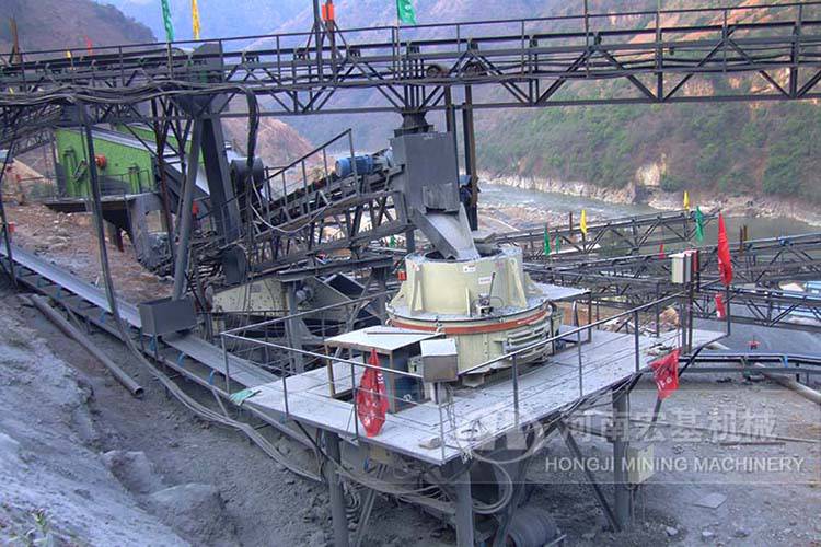 立式冲击破碎制砂机设备