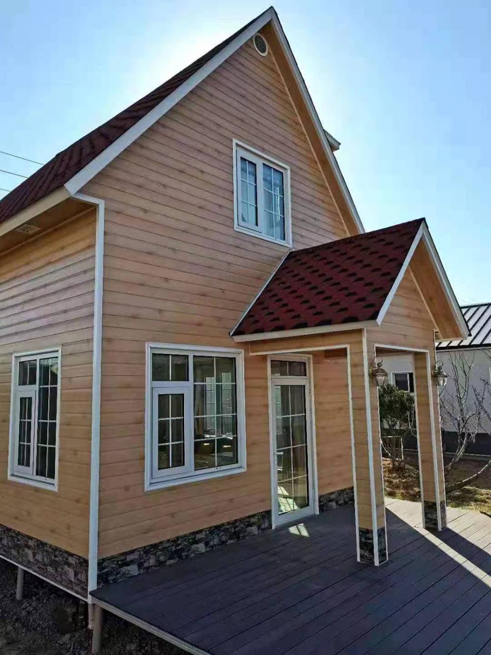 河北保定轻钢别墅钢结构房屋多图