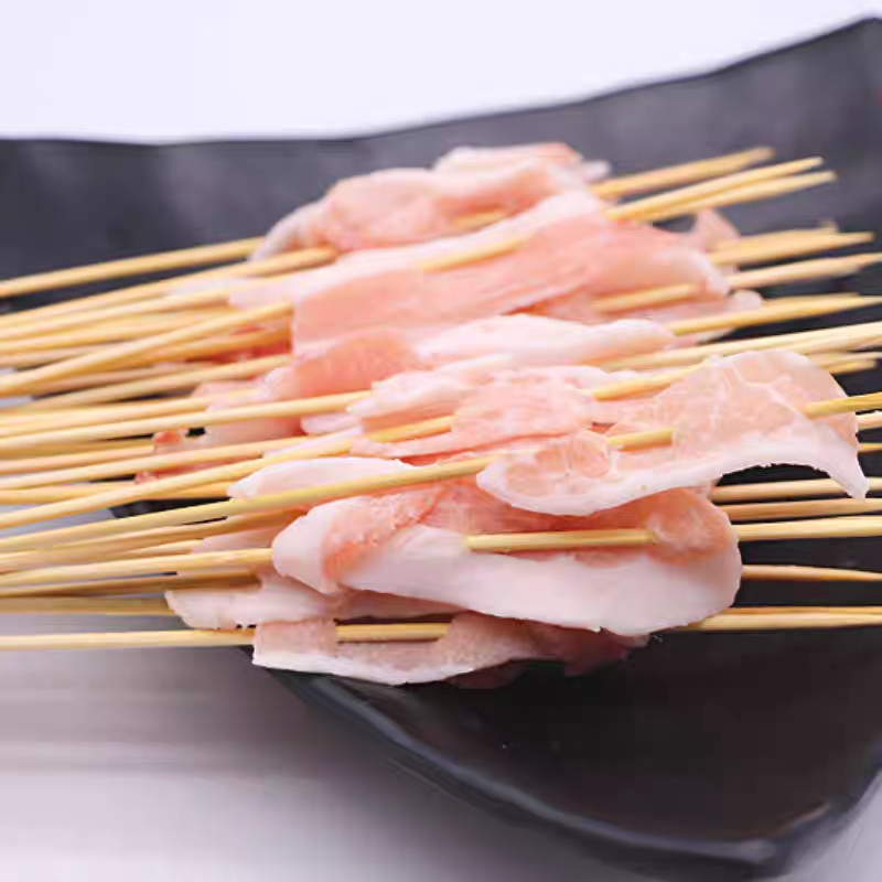 原味香味扑鼻冰鲜油炸用串神五花肉小串冷链物流