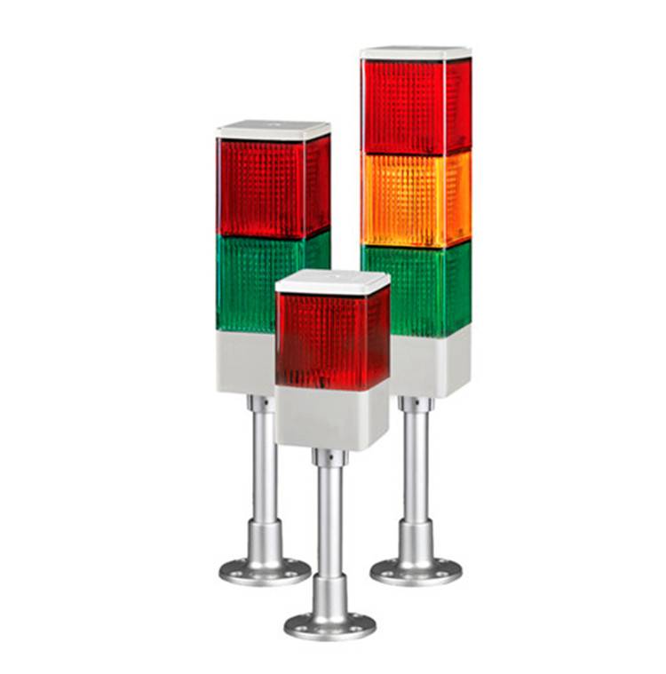 供应sjlp方形led长亮闪亮多层式警示灯220v可莱特图片