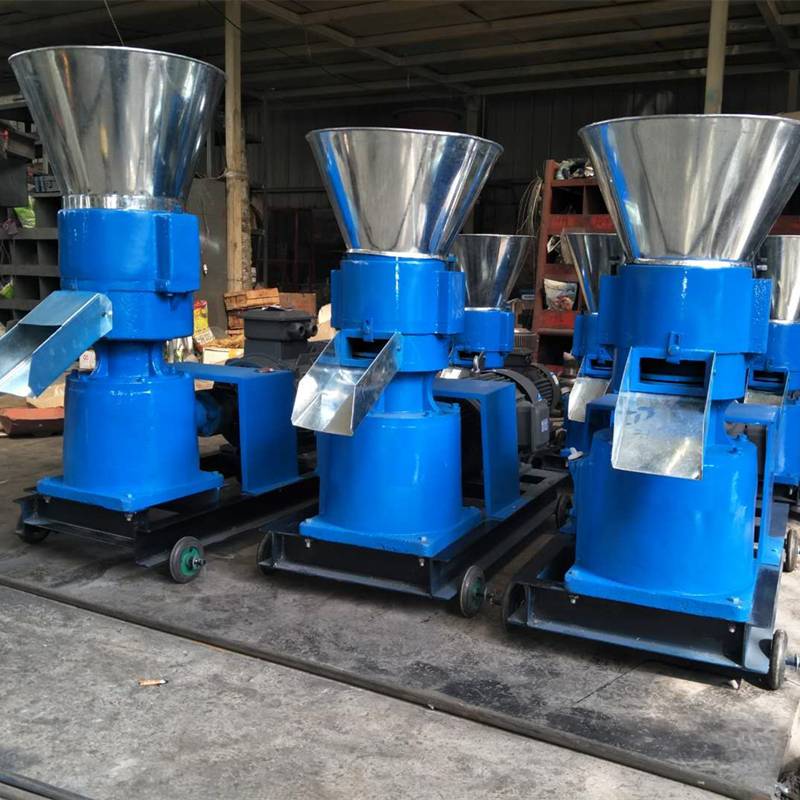 家用饲料加工机 养殖户饲料颗粒机 饲料秸秆颗粒机 价格合理