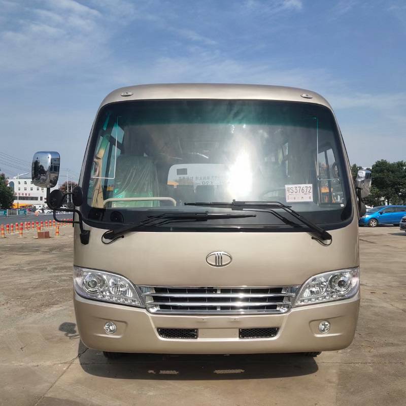 牡丹19座通勤车全密封车窗中型城镇客车
