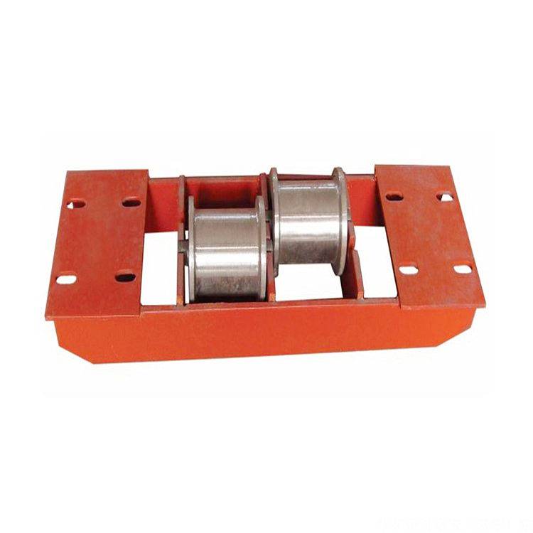 矿用无极绳绞车托绳轮主压绳轮拐弯轮组中隧