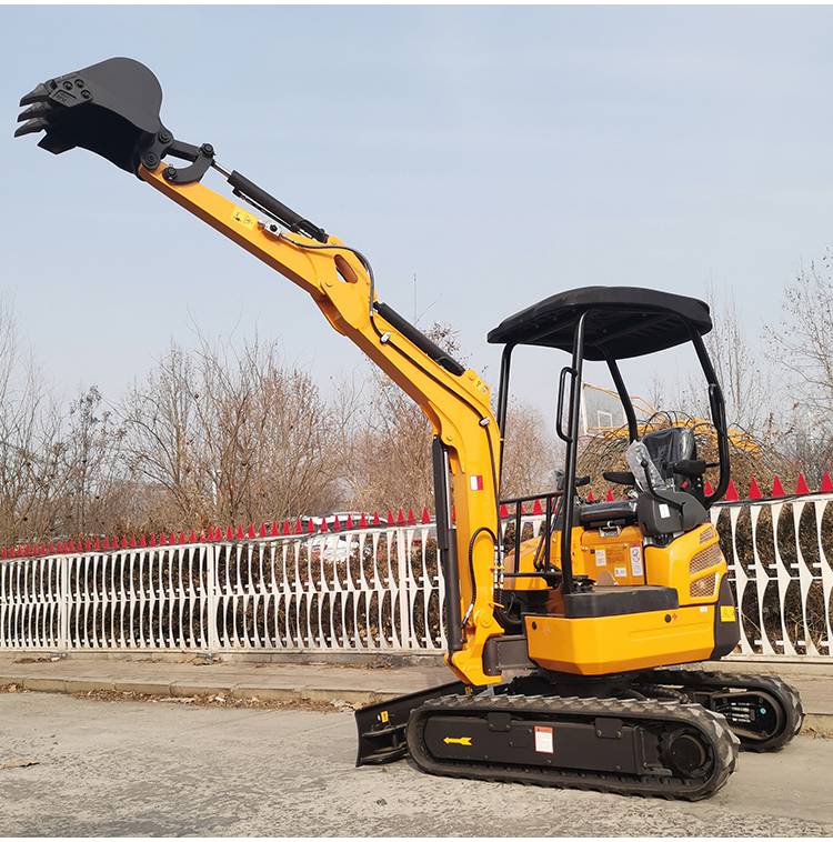 犀牛二零小挖机植树造林挖坑用小型挖土机无尾设计作业灵活微型小勾机