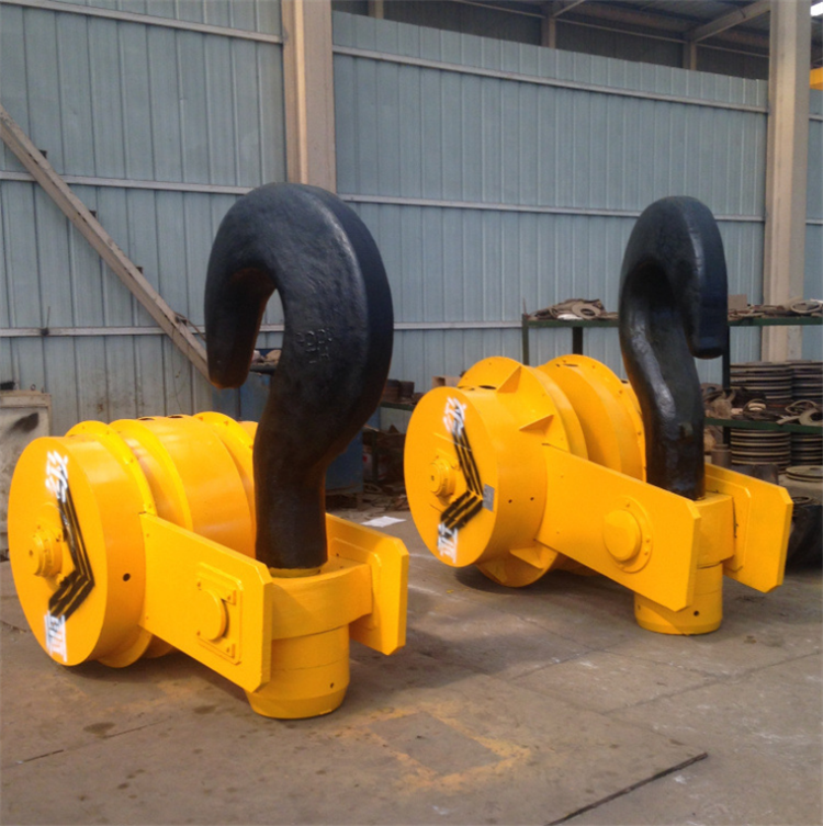 起重机行车大钩32t重级行车吊钩g881轧制动滑轮组dg20钩头