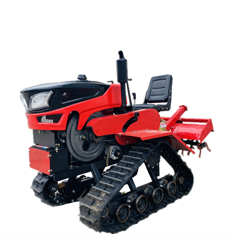 35马力履带旋耕机水旱田履带拖拉机果树追肥施肥旋耕机